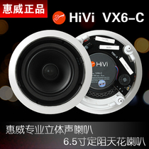 Hivi iwei VX6-C VX5-C ceiling horn ceiling speaker fixed resistance coaxial ceiling embedded audio