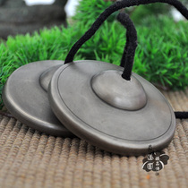 Mizong Buddhist suzuka Suzuki Nepal pure handicraft production pure copper touch bells sound good (pair)