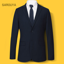 SAROUYA SUIT suit MENs slim casual suit MENs business plus size plus fat formal dress GROOM dress