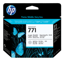 HP 771 (CE020A) photo black and light gray print head