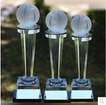 Crystal trophy spot custom basketball trophy nba championship trophy MVP and various ball game trophies