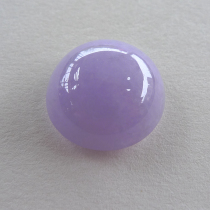 (Huaxing Jade) Myanmar natural A goods Jade light purple big egg noodles quit surface inlays Jieyang workers supply 1203