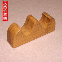 Wooden mountain peak small pen holder pen holder student calligraphy Chinese painting room supplies