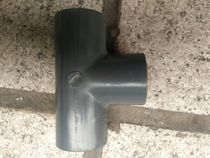 Ring Qi SCH80 beauty Label three-way PVC beauty Label three-way UPVC three-way beauty regulation accessories 21 3-219 1mm