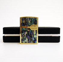 Hong Kong ZORRO ZORRO lighter pure copper shell old kerosene grinding wheel gift personalized creative oil Machine two