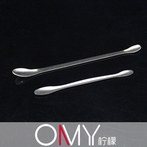 Double-headed stainless steel medicine spoon 16 20 22cm key measuring spoon