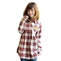 Ciyan pregnant shirt shirt shirt maternity dress spring and autumn coat long sleeve size Y334