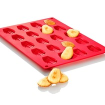 German Madeleine cake mold shell cake baking pan silicone cake mold 20 continuous mold oven with big promotion hot sale