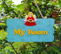 Smile Angel custom kindergarten door creative home decoration wall wall listing personality house decoration