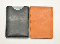 Smart shell] Customized ultra-fiber leather vertical high-end card package bus clip bank card holder single-layer card holder