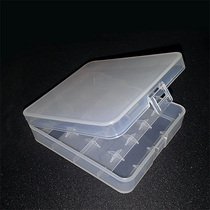 18650 four-cell battery box RCR123A 8-cell battery box Plastic battery box