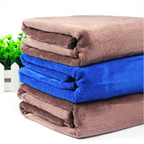 Car wash towels large thickening plus water absorption 60 * 160 ultra - fine fiber car wipe car supplies