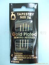 Imported PONY horse brand gold-plated cross stitch] extra large needle eye blunt head hand stitch