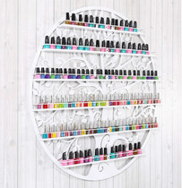 Iron wall-mounted nail rack Rouge oil rack nail polish rack nail display cabinet