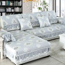 Sofa cushion European non-slip cushion four seasons universal fabric living room simple modern custom sofa cover towel full cover