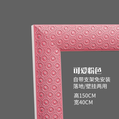 Student French bedroom elongated Net Red new net red full-length mirror fitting mirror wearing clothes shop special Station style