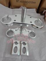Off-road motorcycle accessories front inverted shock absorber aluminum alloy steering column assembly upper and lower joint plates