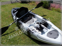 Single platform boat kayak canoe fishing boat platform boat