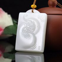 (Lingde Jade) Xinjiang Hetian Jade mutton White Jade seed material