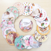 Melamine Cartoon Round Heat Insulation Mat Meimate Resin Round Pan Cushion Bowl Mat Cutlery Mat Fashion Cup Mat High Temperature Resistant