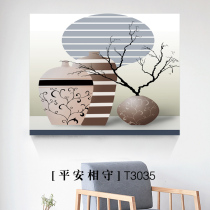 Open slide distribution box European household switch box living room shielding indoor home meter box decorative painting