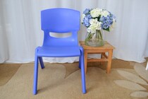 Thickened infant chair Child backrest chair Kindergarten table and chair Child student household plastic seat