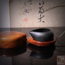 Yinuo Xuanwen room pure hand-made natural stone whole digging ink bucket with camphor whole wood digging box