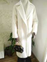 Come and customize the cashmere large coat tailored to the material processing small batch order to hand sewn double sided cashmere