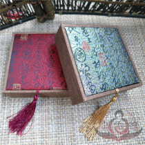 High-grade beads cartridge 20 30mm antique linen box bracelets bracelet gift jewelry display box 2 0cm