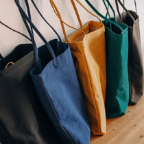 Yinshu inso literary fresh big bag suction button mother bag simple suede shoulder bag large capacity casual women bag