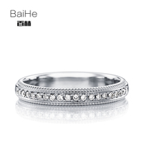 New product 9 fold 100 Herjewelry 18K gold female ring diamond ring white yellow rose gold 3 color jewelry RYH006