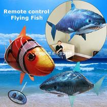 1PCS Remote Control Flying Air Shark Toy Clown Fish Balloons