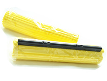 (3 Pack) 38cm rubber cotton mop head sponge mop special suction mop cotton head replacement head