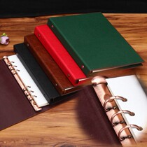 Factory A5 Notebook creative business portable leather notebook stationery diary production