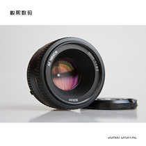 Used Nikon AF 50mm F1 8D portrait fixed focus lens head large aperture automatic support Interchange