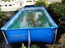 Canvas fish pond Large filter thickened temporary pond Koi mobile pool Goldfish culture pool Folding aquarium tank