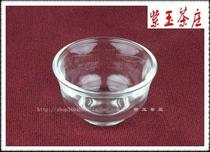 Taiwan glass tea bowl * Puer cup tea cup tea tea ceremony accessories bone china