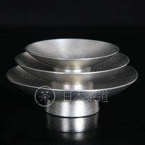 Japanese tea ceremony art Japanese wine Ware Japanese tin wine glass Pine Bamboo Plum Tin Cup