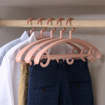 Non-trace hangers Household hangers Plastic hangers Clothes hangers Clothes hangers Non-slip suit hangers Thickened hangers