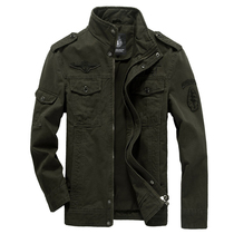 Air Force flight suit Mens military style thin jacket Mens army fan tactical jacket German casual military uniform top