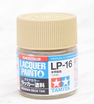 Tamiya LP series oily nitrocellulose lacquer wood deck color LP-16
