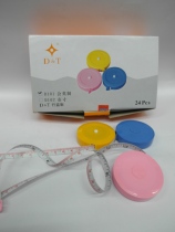 Quantity clothes ruler soft ruler children height measurement small leather ruler portable mini plastic telescopic soft measuring tape 1 5 m