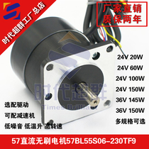 57 DC brushless motor 57BL55S06-230TF9 60W 3000 rpm 24V Brushless DC motor