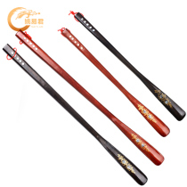 Yao Yi Jun long shoe pull long handle wooden shoehorn long shoehorn pull shoe pull