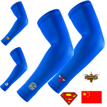 Summer girls volleyball outdoor sports elbow guard children male basketball school students Cold breathable blue arm thin