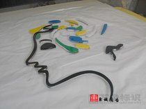 Crystal word making acrylic crystal word processing acrylic crystal word for organic glass