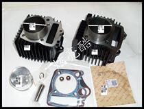 Curved beam cylinder block horizontal 110 set of cylinders Zong Shen Dayang 110 set of aluminum cylinder horizontal 110 changed to 125 set of cylinders