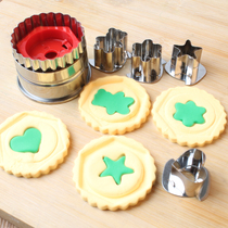 Fruit cut flower mould stainless steel cut flower knife Vegetable Printing Machine Carved Knife knife Biscuit Cutting die with armguard