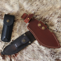 Hand-ordered cow leather knife sheath leather sheath knife sheath