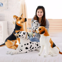 Realistic simulation Dalmatian Dalmatian plush toy dalmatian fake dog model doll decoration ornaments